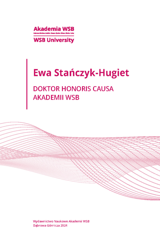 Ewa Stańczyk-Hugiet DOKTOR HONORIS CAUSA AKADEMII WSB